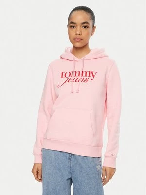 Obrázek produktu Tommy Jeans Mikina DW0DW20170 Růžová Regular Fit