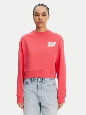 Obrázek produktu Tommy Jeans Mikina DW0DW21345 Růžová Relaxed Fit