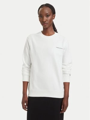 Obrázek produktu Tommy Jeans Mikina Ess Logo DW0DW22829 Bílá Regular Fit