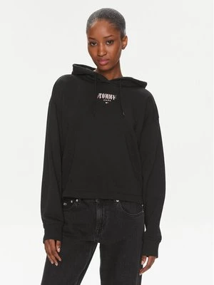 Obrázek produktu Tommy Jeans Mikina Essential Logo DW0DW17797 Černá Relaxed Fit