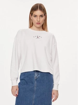 Obrázek produktu Tommy Jeans Mikina Essential Logo DW0DW18143 Bílá Regular Fit