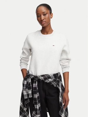 Obrázek produktu Tommy Jeans Mikina Flag DW0DW19959 Světle šedá Regular Fit