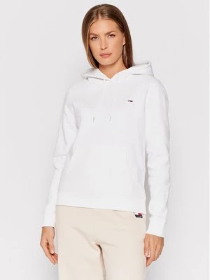 Obrázek produktu Tommy Jeans Mikina Fleece Hoodie DW0DW09228 Bílá Regular Fit