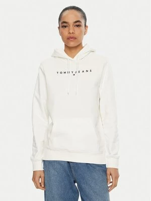 Obrázek produktu Tommy Jeans Mikina Linear DW0DW17324 Bílá Regular Fit