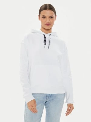 Obrázek produktu Tommy Jeans Mikina Logo Drawcord DW0DW17794 Bílá Boxy Fit
