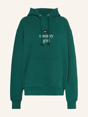 Obrázek produktu Tommy Jeans Mikina S Kapucí Tg Star tmavě zelená