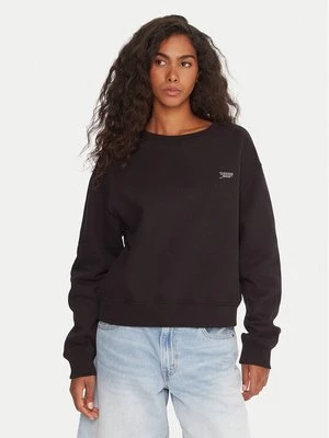 Obrázek produktu Tommy Jeans Mikina Silver Script DW0DW21961 Černá Regular Fit