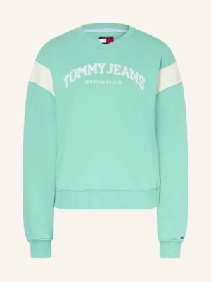 Obrázek produktu Tommy Jeans Mikina tyrkysová / režná
