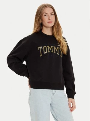 Obrázek produktu Tommy Jeans Mikina Varsity DW0DW19845 Černá Boxy Fit