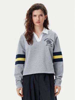 Obrázek produktu Tommy Jeans Mikina Varsity DW0DW20312 Šedá Relaxed Fit