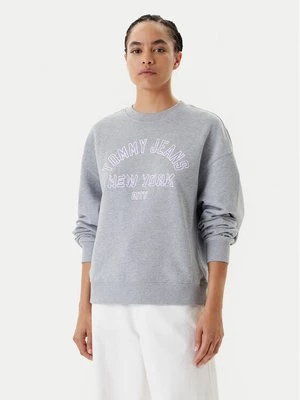 Obrázek produktu Tommy Jeans Mikina Varsity DW0DW21202 Šedá Boxy Fit