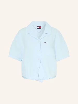 Obrázek produktu Tommy Jeans Muselínová Blůza tmavě modrá