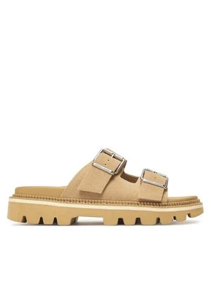 Obrázek produktu Tommy Jeans Nazouváky Tjw Double Strap Sandal Suede EN0EN02797 Hnědá