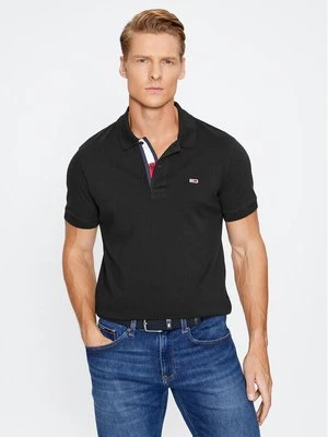 Obrázek produktu Tommy Jeans Polokošile DM0DM15370 Černá Slim Fit