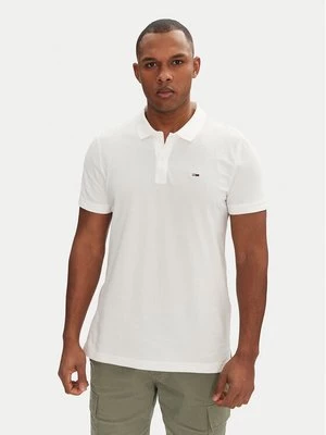 Obrázek produktu Tommy Jeans Polokošile DM0DM20676 Bílá Slim Fit