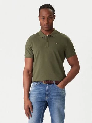 Obrázek produktu Tommy Jeans Polokošile DM0DM20676 Khaki Slim Fit