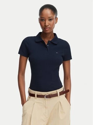 Obrázek produktu Tommy Jeans Polokošile DW0DW22327 Tmavomodrá Slim Fit