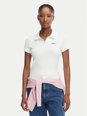 Obrázek produktu Tommy Jeans Polokošile DW0DW23140 Bílá Regular Fit
