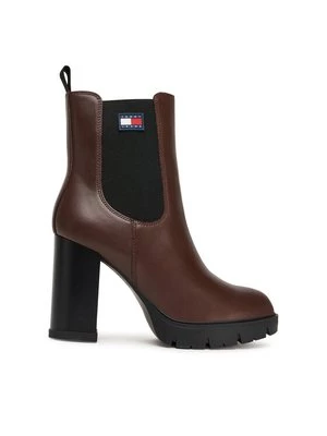 Obrázek produktu Tommy Jeans Polokozačky Tjw EN0EN02831 Hnědá