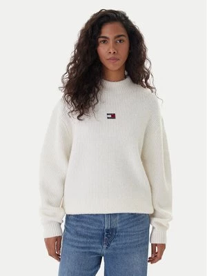 Obrázek produktu Tommy Jeans Rolák Badge DW0DW22109 Écru Relaxed Fit