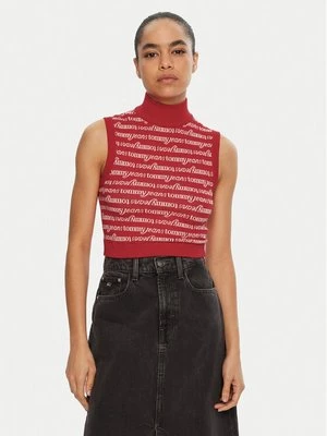 Obrázek produktu Tommy Jeans Rolák DW0DW19346 Červená Slim Fit