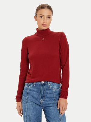 Obrázek produktu Tommy Jeans Rolák Essential DW0DW19686 Červená Regular Fit