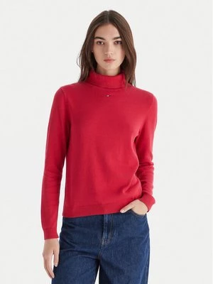 Obrázek produktu Tommy Jeans Rolák Essential DW0DW21672 Červená Regular Fit