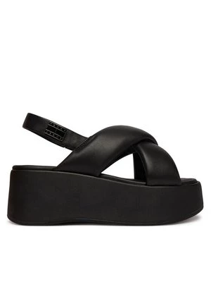 Obrázek produktu Tommy Jeans Sandály Padded Strap Wedge Sandals EN0EN02946 Černá