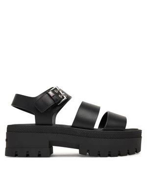 Obrázek produktu Tommy Jeans Sandály Tjw Straps Leather Max Sandal EN0EN02944 Černá