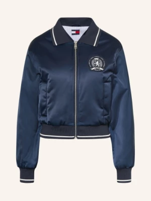 Obrázek produktu Tommy Jeans Satinová Bundička tmavě modrá