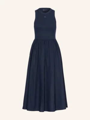 Obrázek produktu Tommy Jeans Šaty Z Kombinace Materiálů tmavě modrá
