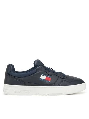 Obrázek produktu Tommy Jeans Sneakersy (New) Tjm Cupsole Leather Ess EM0EM01443 Tmavomodrá