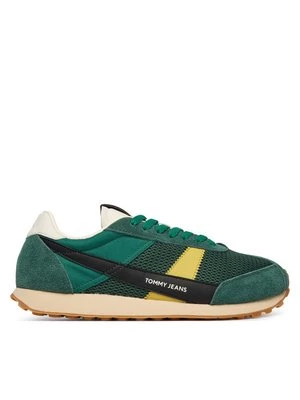 Obrázek produktu Tommy Jeans Sneakersy Retro Runner Archive Open Mesh EM0EM01715 Zelená