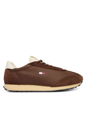 Obrázek produktu Tommy Jeans Sneakersy Tjm Retro Runner Archive Mix Mat EM0EM01763 Hnědá