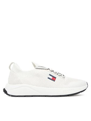 Obrázek produktu Tommy Jeans Sneakersy Tjm Runner Knitted EM0EM01580 Écru