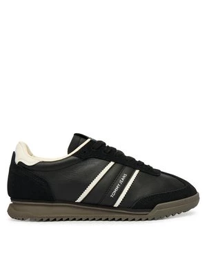 Obrázek produktu Tommy Jeans Sneakersy Tjw Low Profile Runner Lthr Mix EN0EN03001 Černá