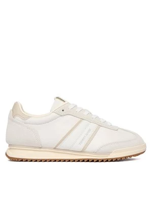 Obrázek produktu Tommy Jeans Sneakersy Tjw Low Profile Runner Lthr Mix EN0EN03001 Écru Krémová