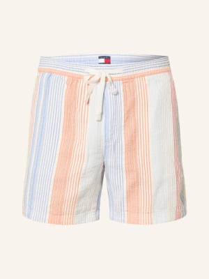 Obrázek produktu Tommy Jeans Šortky krémová / oranžová / modrá