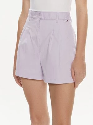 Obrázek produktu Tommy Jeans Šortky z materiálu Claire DW0DW17775 Fialová Regular Fit