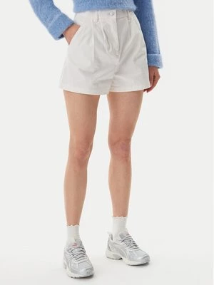 Obrázek produktu Tommy Jeans Šortky z materiálu Claire DW0DW21643 Écru Regular Fit Krémová