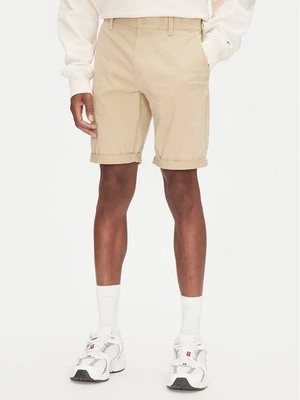 Obrázek produktu Tommy Jeans Šortky z materiálu Scanton DM0DM21950 Béžová Slim Fit