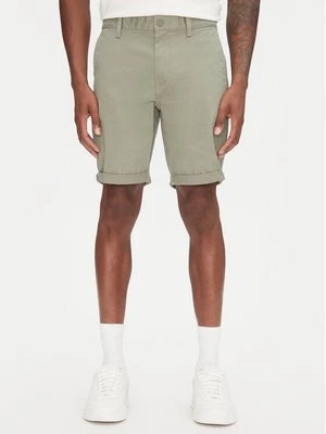 Obrázek produktu Tommy Jeans Šortky z materiálu Scanton DM0DM21950 Zelená Slim Fit