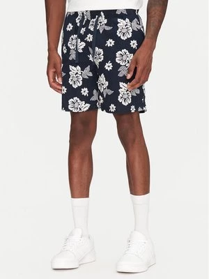 Obrázek produktu Tommy Jeans Šortky z materiálu Slub Aop Beach DM0DM21947 Tmavomodrá Regular Fit