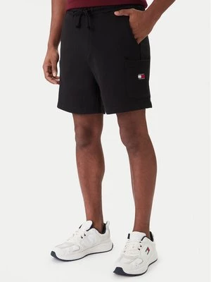 Obrázek produktu Tommy Jeans Sportovní kraťasy Badge DM0DM18479 Černá Regular Fit