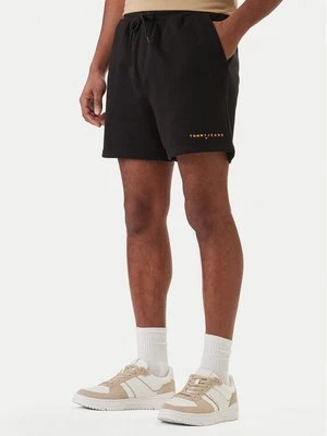 Obrázek produktu Tommy Jeans Sportovní kraťasy Contrast Linear DM0DM22697 Černá Regular Fit