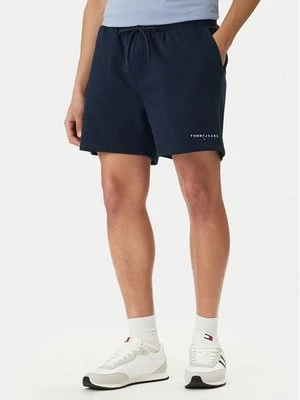 Obrázek produktu Tommy Jeans Sportovní kraťasy Contrast Linear DM0DM22697 Tmavomodrá Regular Fit