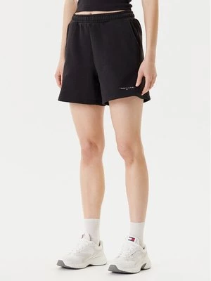 Obrázek produktu Tommy Jeans Sportovní kraťasy Linear DW0DW21152 Černá Relaxed Fit