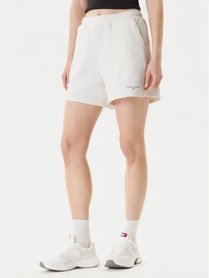 Obrázek produktu Tommy Jeans Sportovní kraťasy Linear DW0DW21152 Écru Relaxed Fit