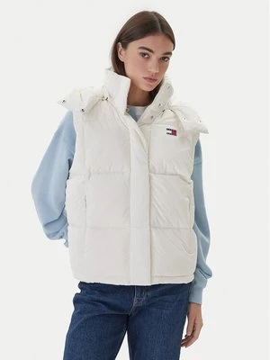 Obrázek produktu Tommy Jeans Sportovní vesta Tjw Alaska Grid Down Vest DW0DW21627 Écru Regular Fit