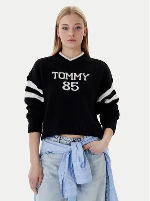 Obrázek produktu Tommy Jeans Svetr 85 Varsity DW0DW22033 Černá Regular Fit